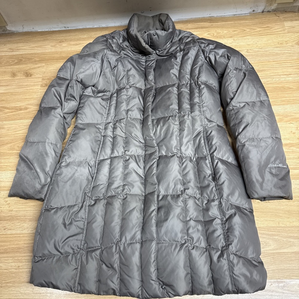 Eddie Bauer Brown Puffer Jacket